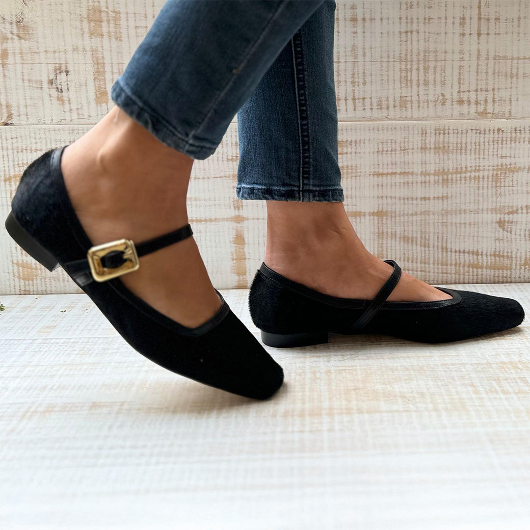 Ballerinas color negro.