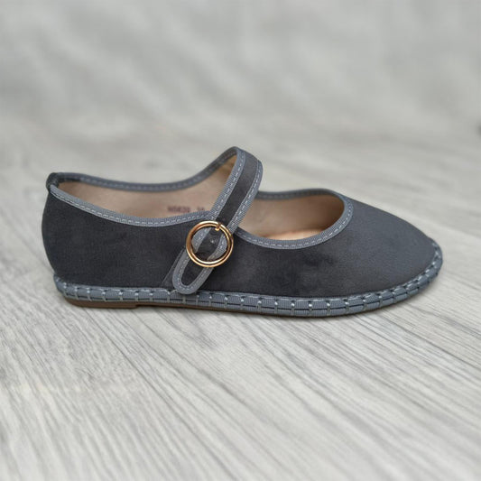 Ballerinas Mary Jane Isla | Gris